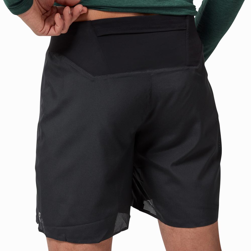 On Lightweight Hardloopshorts Heren Zwart | 382609UST