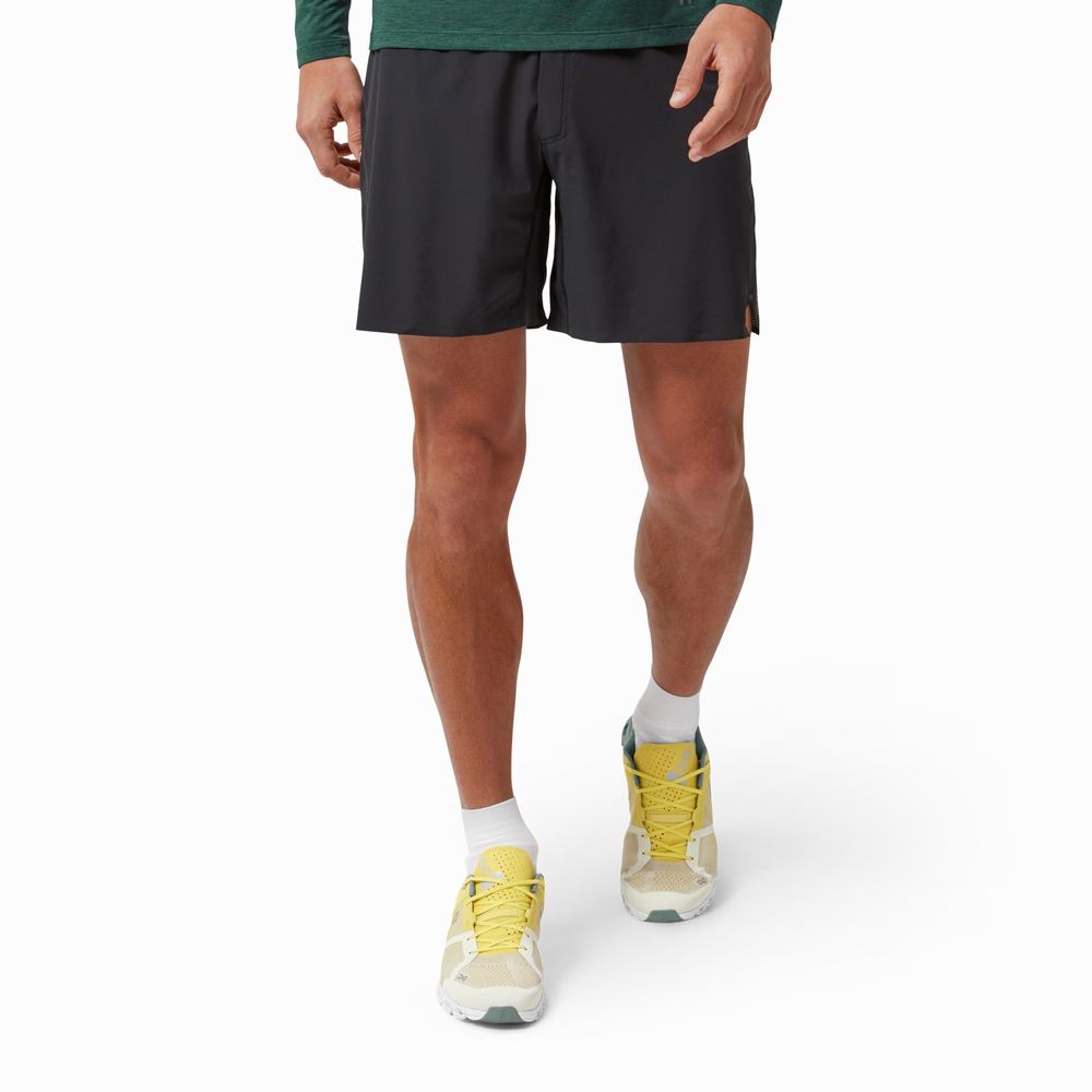 On Lightweight Hardloopshorts Heren Zwart | 382609UST