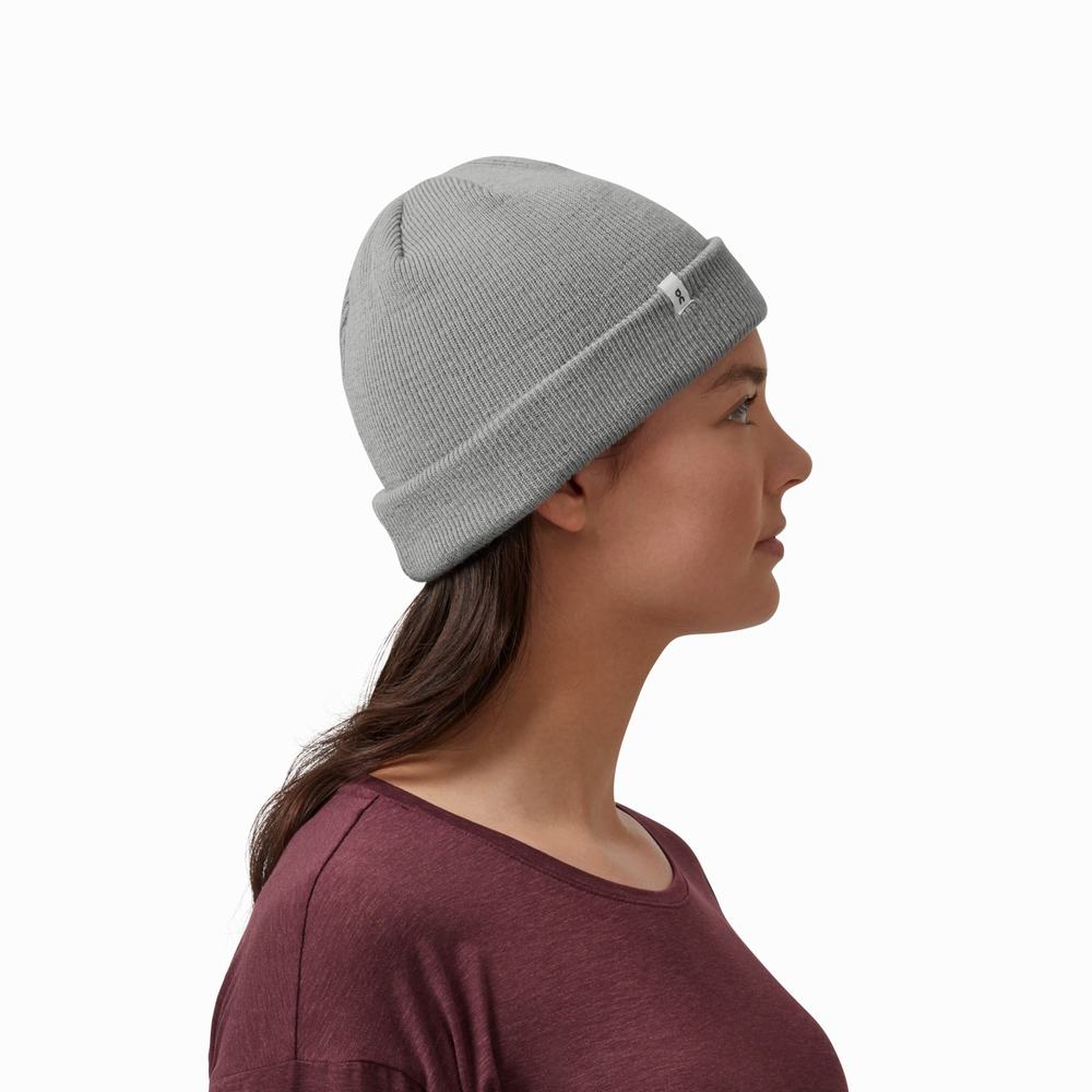 On Merino Beanie Hoeden Heren Grijs | 763901HLU