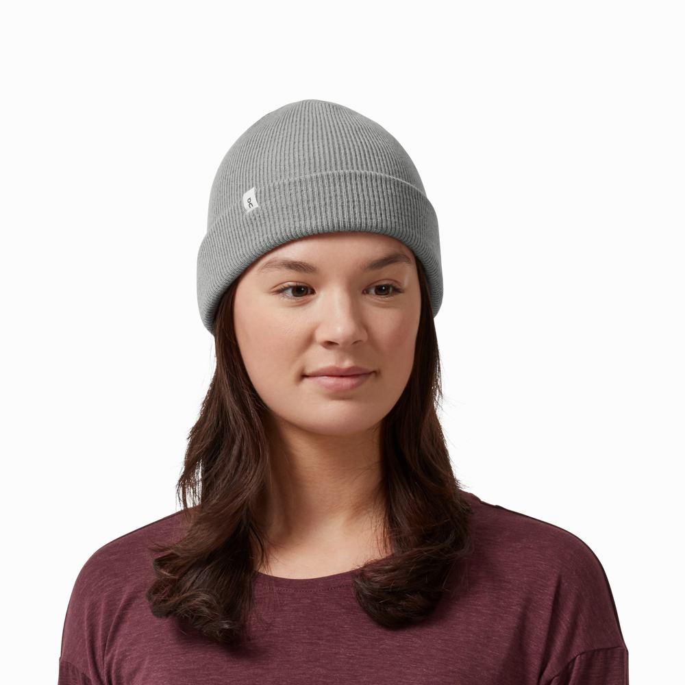 On Merino Beanie Hoeden Heren Grijs | 763901HLU