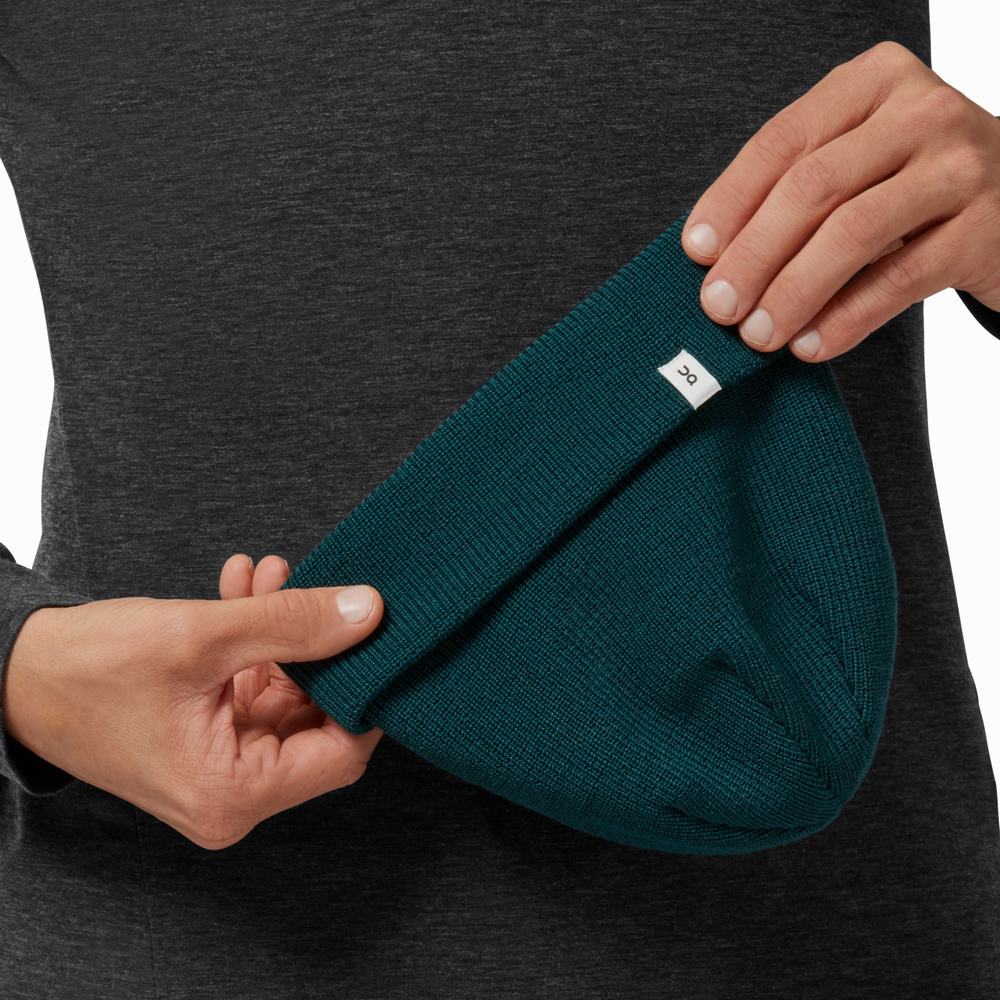 On Merino Beanie Hoeden Heren Groen | 782935MIC