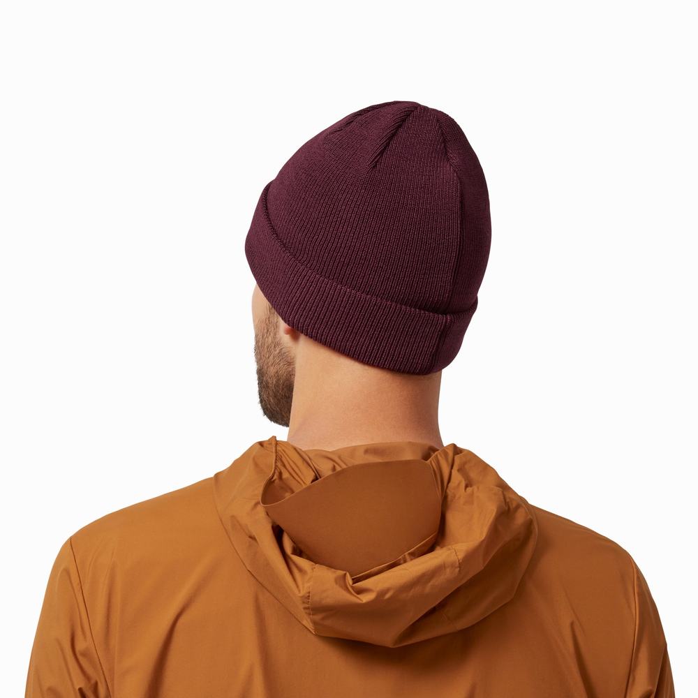 On Merino Beanie Hoeden Heren Rood | 412630QBW