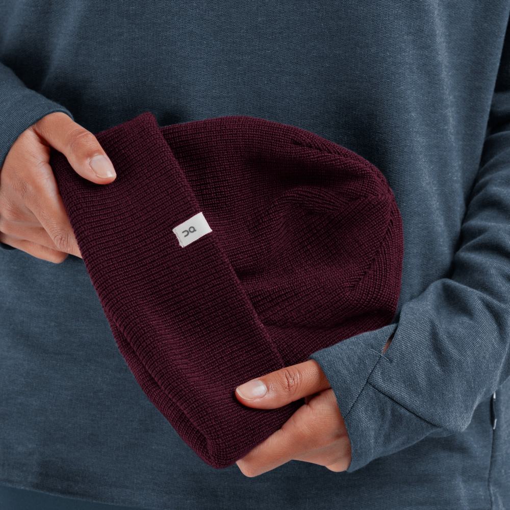 On Merino Beanie Hoeden Heren Rood | 412630QBW