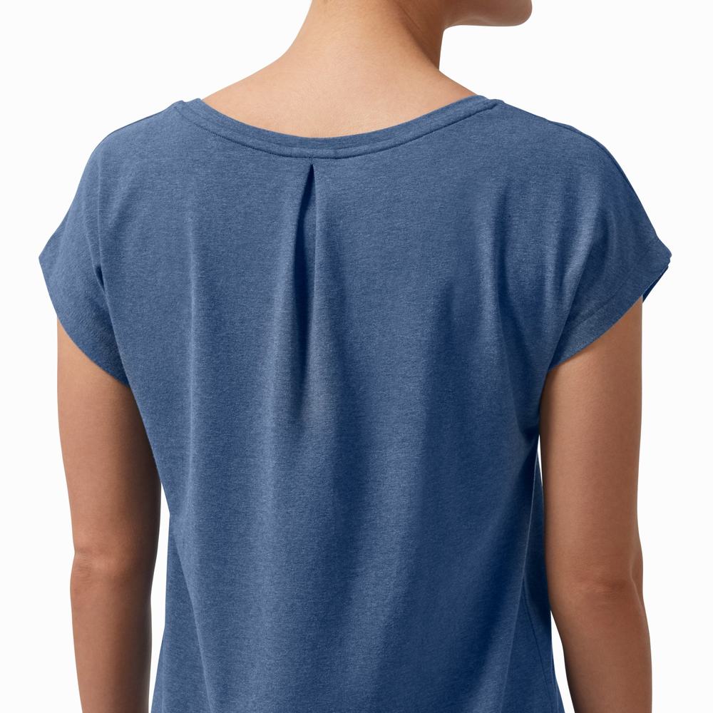 On On-T T-shirts Dames Blauw | 938162VFK