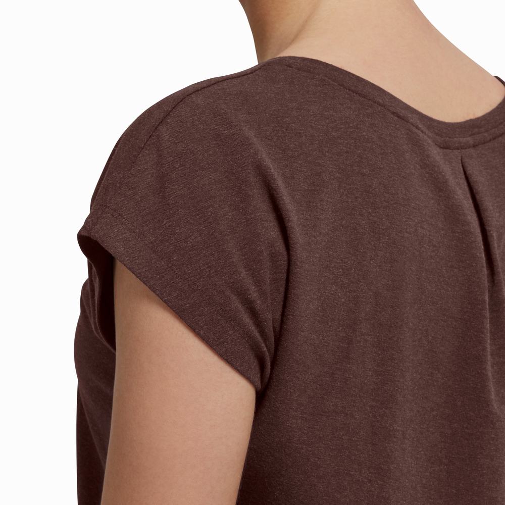 On On-T T-shirts Dames Koffie | 578610KST