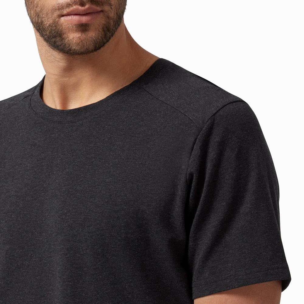 On On-T T-shirts Heren Zwart | 248369ZNC