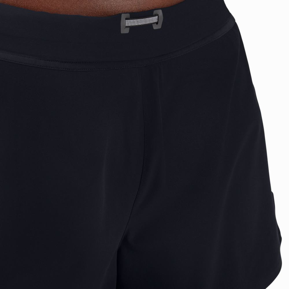 On Running Hardloopshorts Dames Zwart | 345671BXH