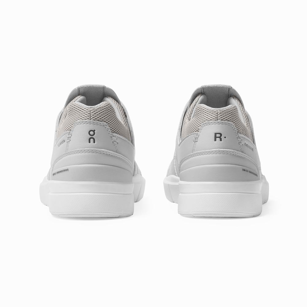 On THE ROGER Clubhouse Tennisschoenen Heren Wit | 418375ELF