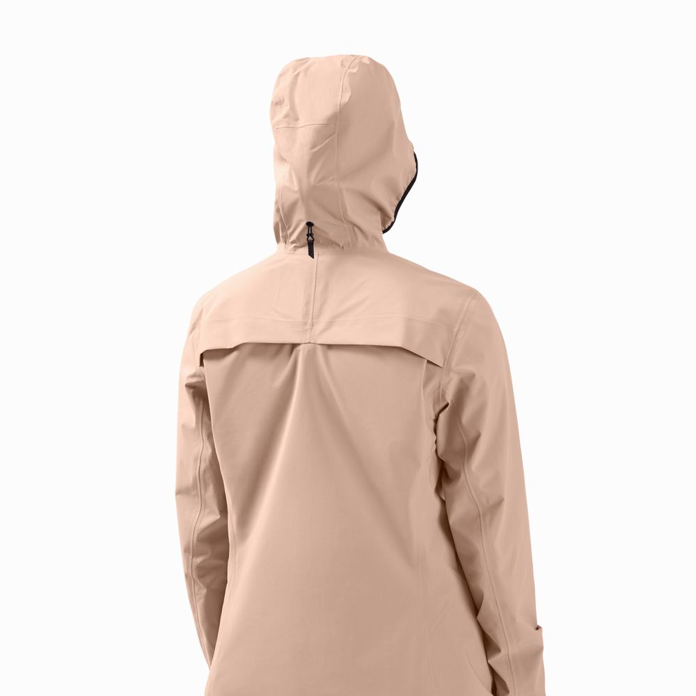 On Waterproof Anorak Jassen Dames Bruin Roze | 287695IWZ