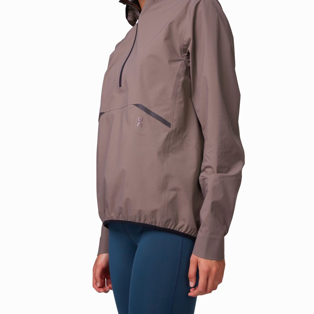 On Waterproof Anorak Jassen Dames Paars | 584279JRH