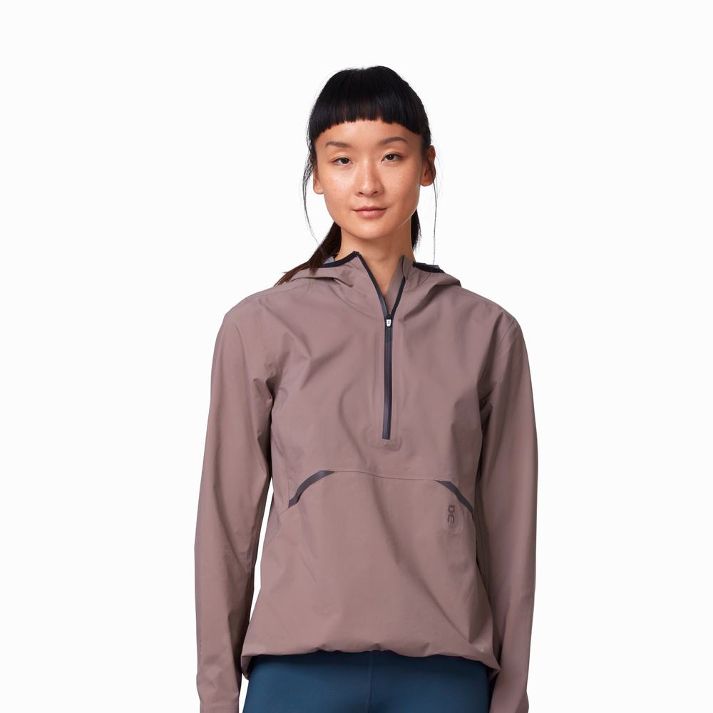 On Waterproof Anorak Jassen Dames Paars | 584279JRH