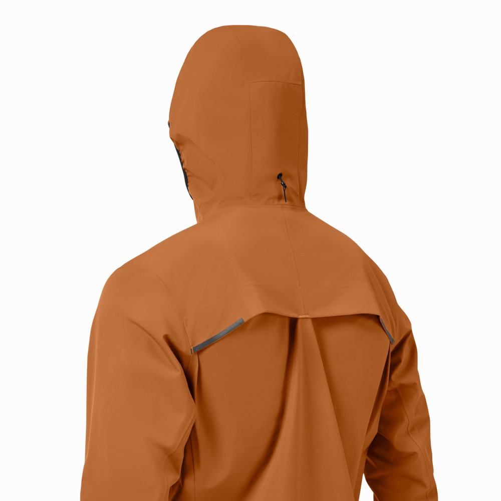 On Waterproof Anorak Jassen Heren Bruin | 348759SIJ