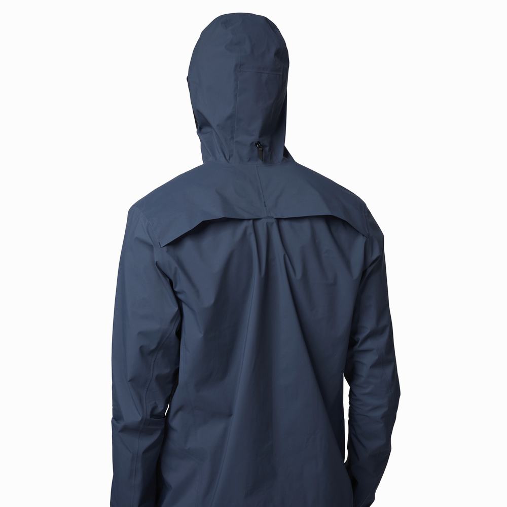 On Waterproof Anorak Jassen Heren Donkerblauw | 967510UHN