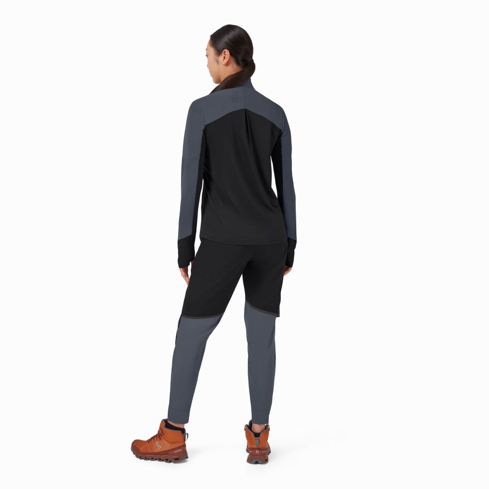 On Waterproof Broek Dames Zwart | 093867PZV