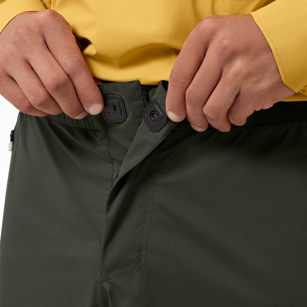 On Waterproof Hardloopshorts Heren Grijs | 682140IUL