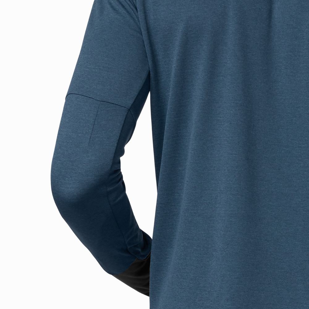 On Weather Hardloopshirts Heren Donkerblauw | 597861BMN